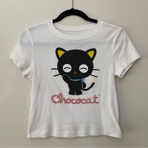 Sanrio Chococat cropped t shirt